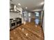 Stainless steel appliances, white cabinets, hardwood floors at 72 Beverly Dr, Durham, NC 27707