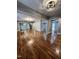 Open concept living area with hardwood floors at 72 Beverly Dr, Durham, NC 27707