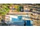 Large in-ground pool with surrounding decks at 72 Beverly Dr, Durham, NC 27707