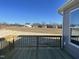 New wooden deck overlooks a spacious lot with houses nearby at 82 N Stagecoach Dr, Wendell, NC 27591
