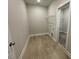 A laundry room with wire shelving at 82 N Stagecoach Dr, Wendell, NC 27591