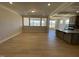Open concept living room with modern fixtures at 82 N Stagecoach Dr, Wendell, NC 27591