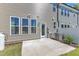 Townhome backyard with patio and exterior access at 8947 Kennebec Crossing Dr # 53, Angier, NC 27501