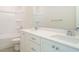 Beautiful bathroom featuring double sink vanity with granite countertops and tiled floors at 116 Bearwallow Forest Way, Wendell, NC 27591