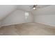 Spacious bedroom with carpeted floor, ceiling fan, and window at 131 Kinnakeet Dr, Durham, NC 27704