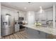 Stainless steel appliances and granite countertops in the kitchen at 131 Kinnakeet Dr, Durham, NC 27704