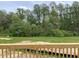 View of backyard and wooded area at 139 Grove Township Way, Angier, NC 27501