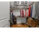 Organized walk-in closet with custom shelving and ample storage space at 1703 Happiness Hill Ln, Raleigh, NC 27614