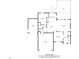 Two-story home floor plan, showcasing a large living area and multiple bedrooms at 1726 Rapids Ct, Franklinton, NC 27525