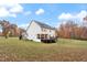 Two story house with deck and large backyard at 1726 Rapids Ct, Franklinton, NC 27525
