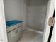 Unfinished bathroom featuring a shower and a vanity with storage space at 173 Grove Township Way, Angier, NC 27501