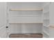 Large walk-in closet with double rods and shelving at 20 Wes Sandling Rd, Franklinton, NC 27525