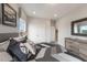 Spacious bedroom with a large bed and plenty of closet space at 204 E Fountainhead Ln, Garner, NC 27529
