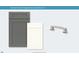 Image showing two kitchen cabinet styles: gray and white at 2426 Englemann Dr # 115, Apex, NC 27502