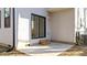 Private backyard with patio and sliding glass door access at 2513 Rochelle St, Durham, NC 27703