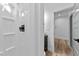 Modern bathroom with a shower and vanity at 2513 Rochelle St, Durham, NC 27703