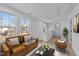 Spacious bonus room with large windows and hardwood floors at 2513 Rochelle St, Durham, NC 27703