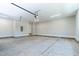Clean, spacious garage with concrete floors and ample room for storage at 3925 Cedar Knolls Dr, Youngsville, NC 27596