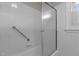 Bathroom with shower and grab bar at 416 N Cheatham St, Franklinton, NC 27525