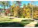Scenic street view with lush greenery and mature trees in a desirable neighborhood at 4201 Henderson Pl, Pittsboro, NC 27312