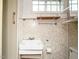 Bathroom featuring a white sink and a window at 504 Washington St, Raleigh, NC 27605