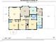 First-floor plan showcasing spacious layout, including kitchen, bedrooms, and dining area at 504 Washington St, Raleigh, NC 27605
