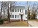 Two story house with white siding and green shutters at 5321 Baywood Forest Dr, Knightdale, NC 27545