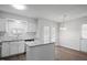 Bright kitchen with stainless steel appliances and an island at 5321 Baywood Forest Dr, Knightdale, NC 27545