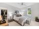 Well-appointed bedroom with walk-in closet and window seat at 805 Pinehurst Dr, Chapel Hill, NC 27517