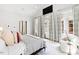 Bright main bedroom featuring ample natural light and French doors at 805 Pinehurst Dr, Chapel Hill, NC 27517