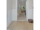 Bright and inviting foyer with hardwood floors leading into the open living space at 125 Charlotte Knoll St # 15, Zebulon, NC 27597