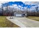 House exterior with a long driveway and basketball goal at 131 Bessie Ln, Roxboro, NC 27574