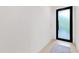 Modern entryway with frosted glass door and tiled floor at 202 Dundas Ln, Raleigh, NC 27603