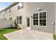 Private patio and backyard with grassy area at 2336 Sugar Cone Way, Fuquay Varina, NC 27526