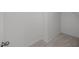 Inside this closet, the neutral carpet flows inside at 2995 Faucette Ln, Burlington, NC 27217