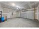 Spacious garage with concrete floor and automatic door at 3649 Nc-62, Burlington, NC 27217