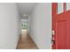 Bright entryway with a clean, modern design and durable wood-look flooring throughout at 3649 Nc-62, Burlington, NC 27217