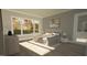 Bright bedroom with large window, dresser, and cozy decor, creating a serene atmosphere at 3813 Peaceful Creek Trl, Zebulon, NC 27597
