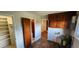 Laundry area with storage and water heater at 4224 Us 401, Louisburg, NC 27549