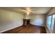 Living room with brick fireplace and hardwood floors at 4224 Us 401, Louisburg, NC 27549