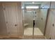 Modern bathroom with a glass-enclosed shower, tiled walls, and built-in seating at 50 Cordoba Dr, Franklinton, NC 27525