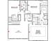 Second floor layout featuring bedrooms, bathrooms, laundry, loft, and walk-in closets at 50 Cordoba Dr, Franklinton, NC 27525