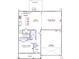 Layout of first floor featuring kitchen, eat-in, Gathering room, entry, porch, garage, and covered porch option at 50 Cordoba Dr, Franklinton, NC 27525