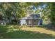 House with covered patio and spacious backyard at 621 Shepard School Rd, Zebulon, NC 27597