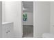 View from bathroom into bedroom with closet at 621 Shepard School Rd, Zebulon, NC 27597