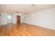Spacious living room with hardwood floors and ample natural light at 621 Shepard School Rd, Zebulon, NC 27597