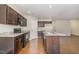 Modern kitchen with island and ample cabinet space at 6390 Cane Creek Rd, Snow Camp, NC 27349