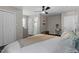 King bedroom with ensuite bathroom and neutral decor at 816 Peyton St, Raleigh, NC 27610