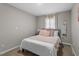 Cozy bedroom with queen-size bed and soft decor at 816 Peyton St, Raleigh, NC 27610