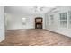 Living room with hardwood floors, fireplace, and lots of light at 95 Old Barn Ct, Rocky Mount, NC 27801